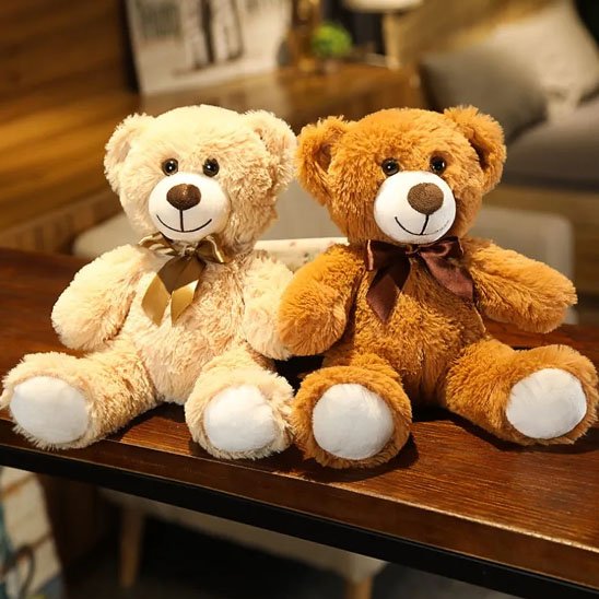 Deux ours peluche