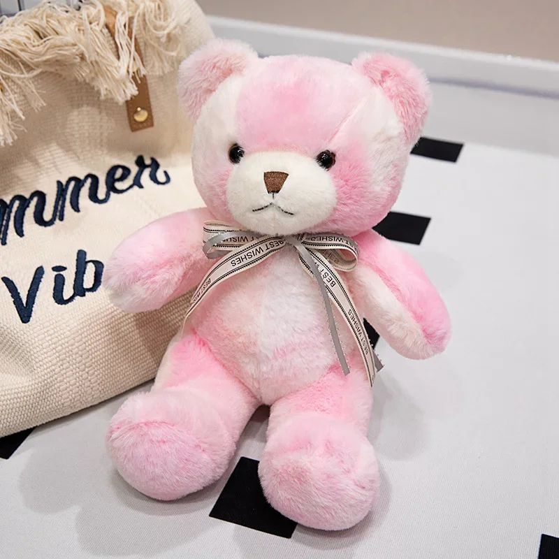 doudou enfant blanc rose