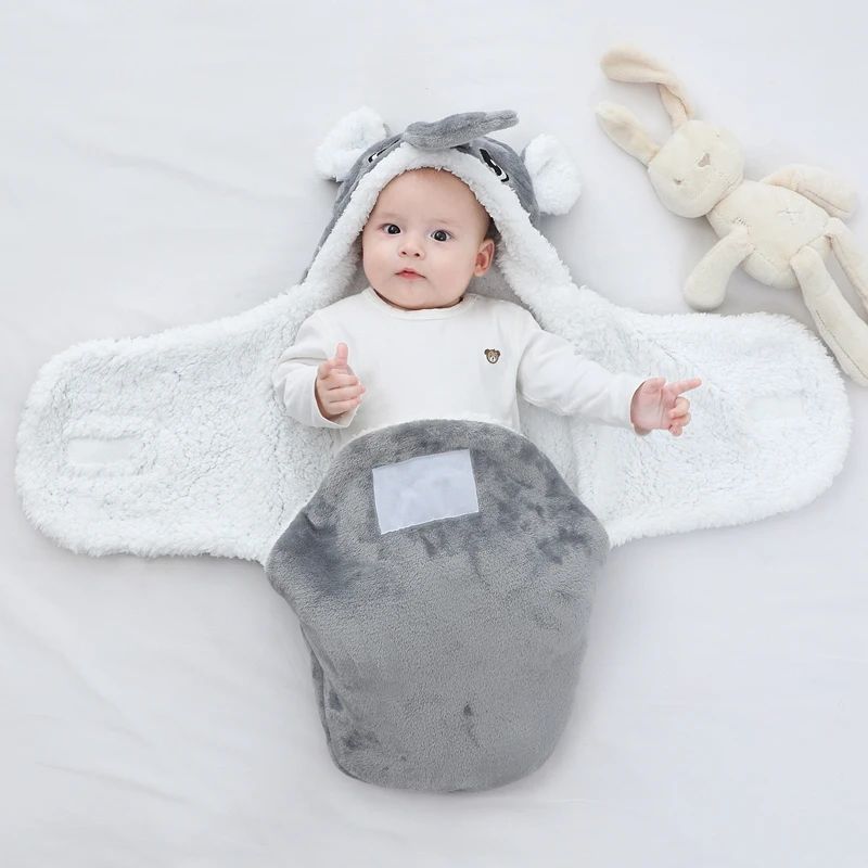 gigoteuse bebe gris