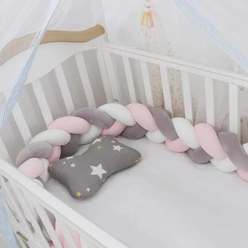 lit de bebe avec tresse de lit bebe