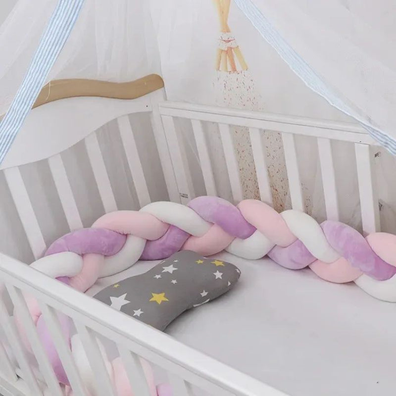 lit de bebe avec tresse de lit bebe