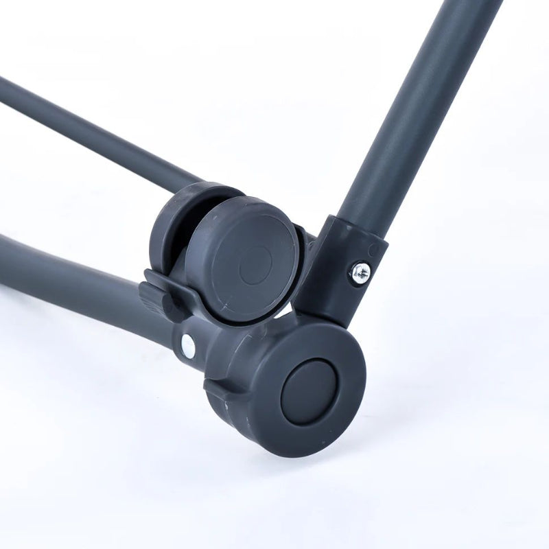 roue lit cododo pliable gris