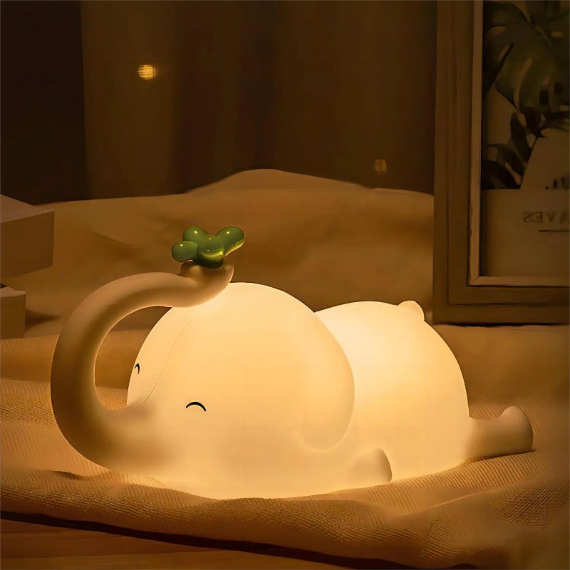 veilleuse bebe elephant