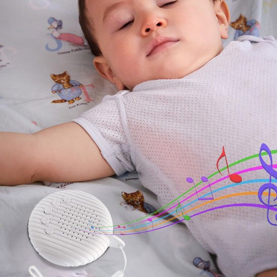 veilleuse bruit blanc allumee pour bebe
