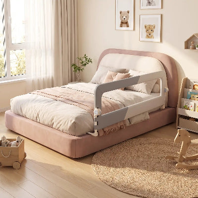 Barrière de lit pour bébé fixé sur lit