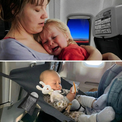 bebe avant apres dans lit bebe de voyage