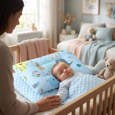 bébé couche sur oreiller pour bébé