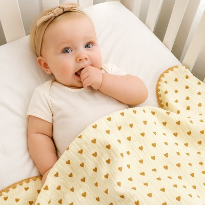 bebe couvert avec couverture bébé