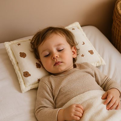 bebe dormant sur son oreiller bebe