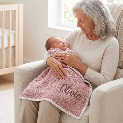 Bébé olivia proteger avec couverture respirante pour nouveau né