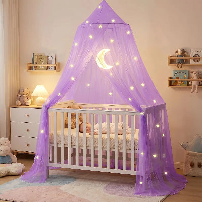 bebe repose sous berceau ciel de lit pour bebe