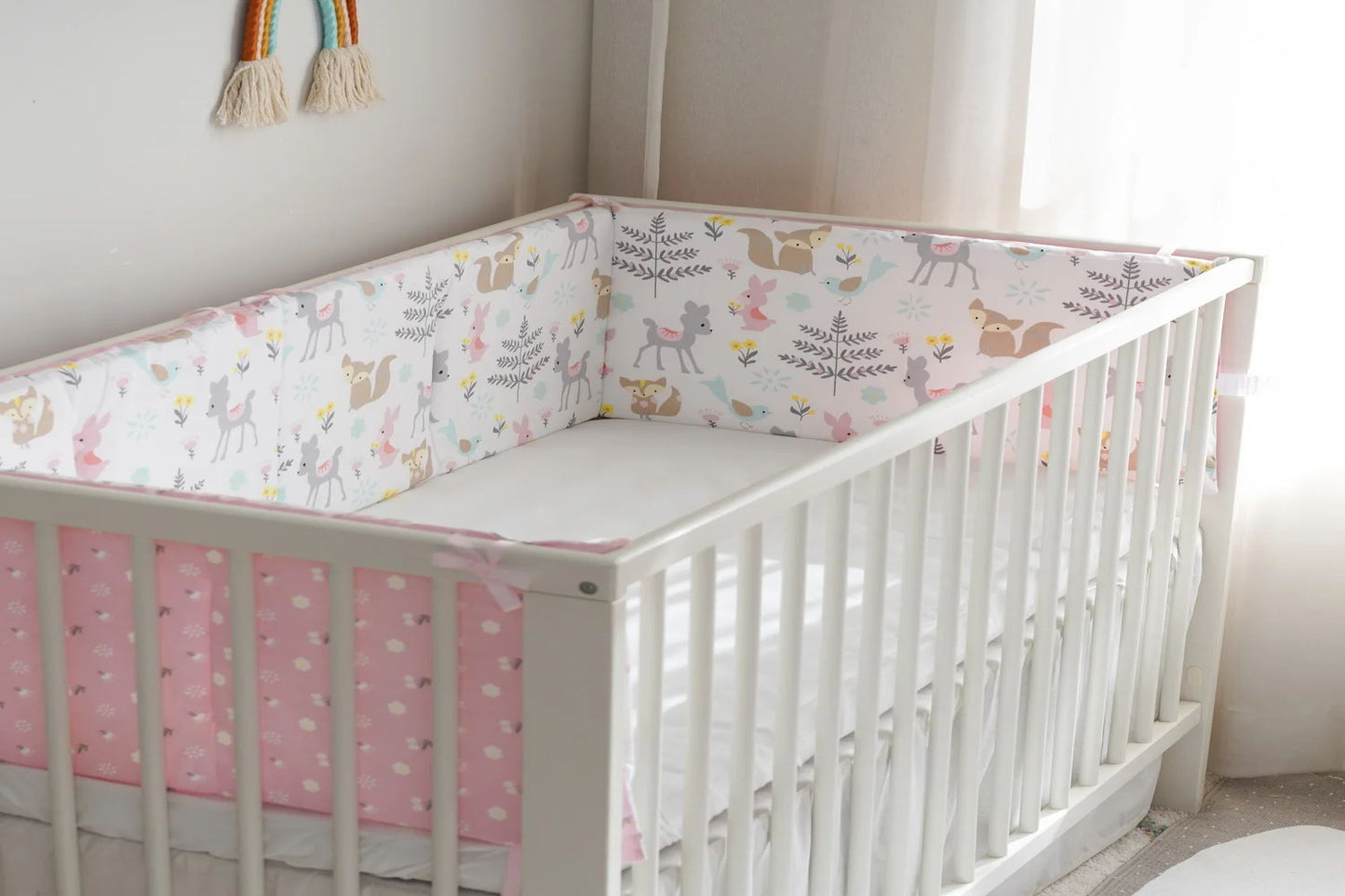 berceau avec tour de lit bebe