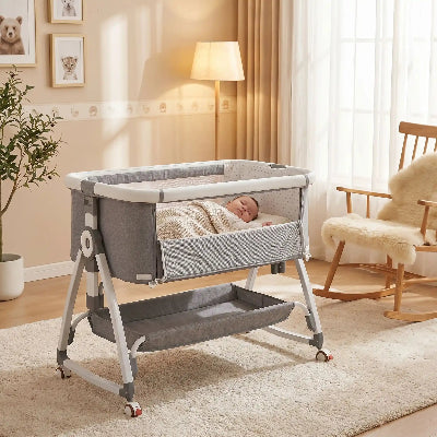 berceau bebe pliant avec bebe