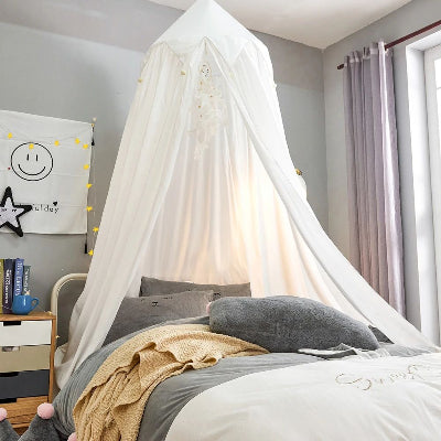 berceau ciel de lit bebe blanc