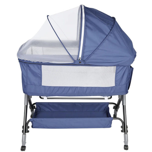 berceau lit parapluie bleu