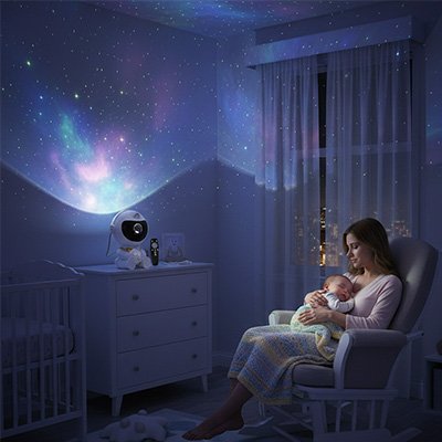 Cambre illuminé avec du Veilleuse projection 