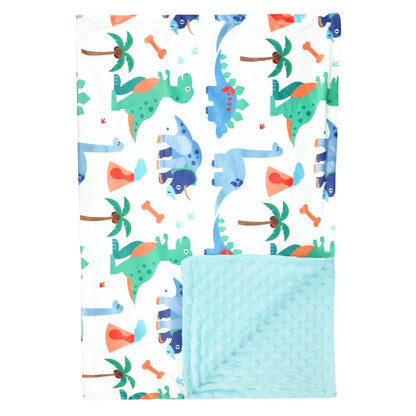 couverture bebe au dessin animal
