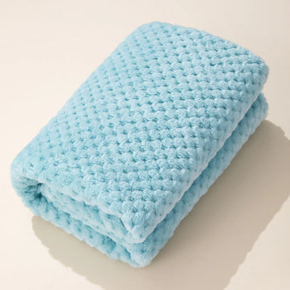 couverture bebe bleue