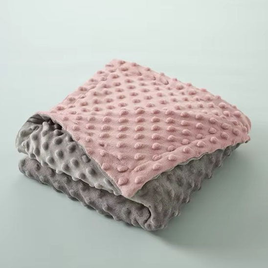 Couverture bébé gris
