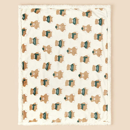 couverture bebe polaire dresse
