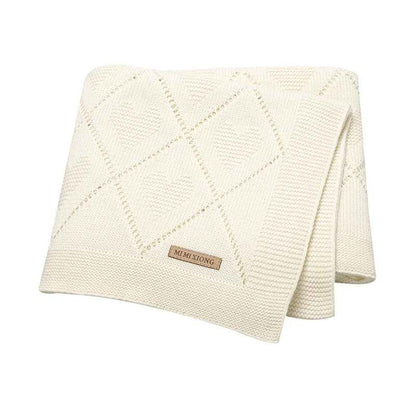couverture pour bebe beige