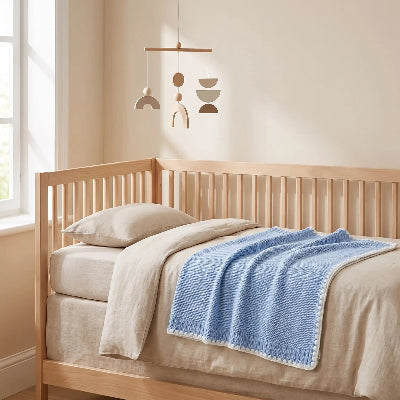 Ccouverture respirante personnalisée sur le lit