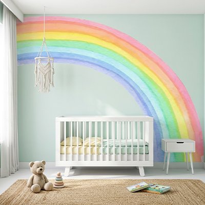 Décoration stickers muraux enfant dans chambre bébé