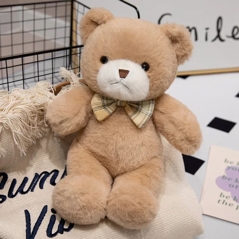doudou enfant brun clair