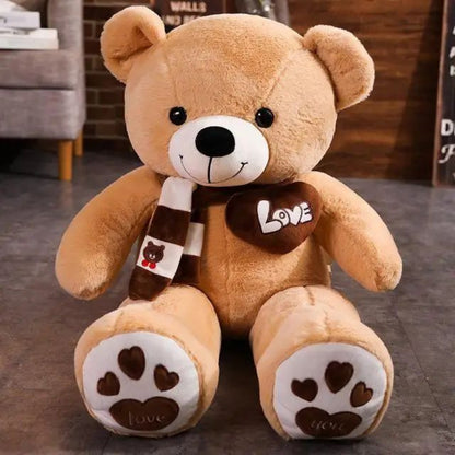 doudou pour bebe brun clair