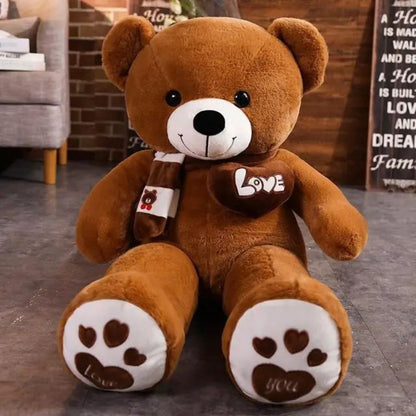 doudou pour bebe brun fonce