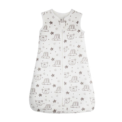gigoteuse bebe blanc dessin en ours