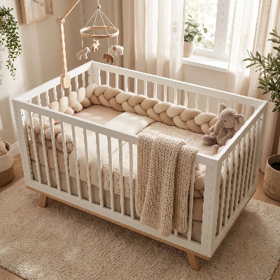 lit bebe avec tresse de lit bebe