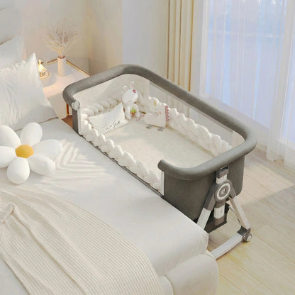 lit bebe parapluie colle au lit