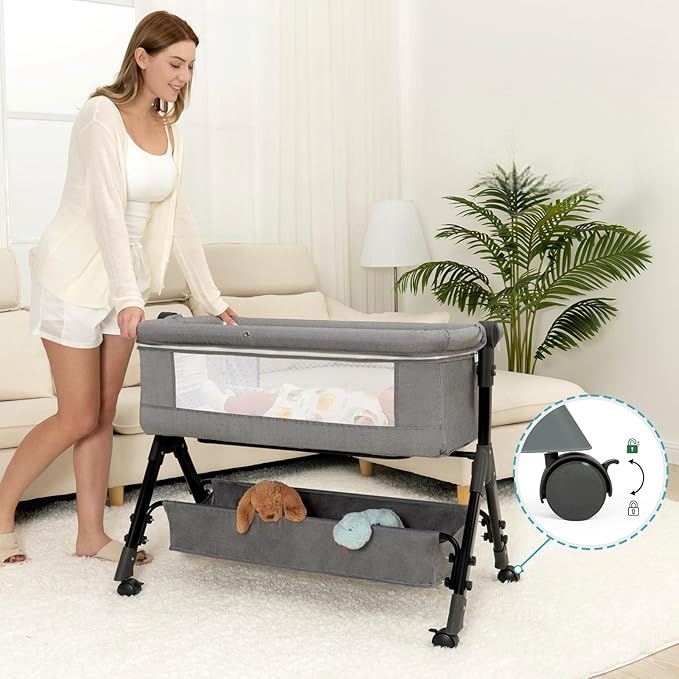 Lit Cododo - BabyBedMobile™ - Gris - Bebe Fripouille