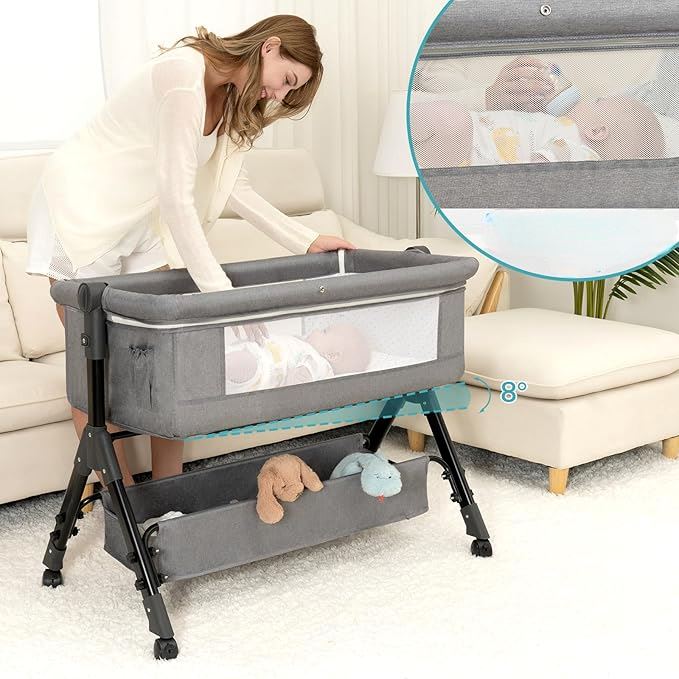 Lit Cododo - BabyBedMobile™ - Gris - Bebe Fripouille