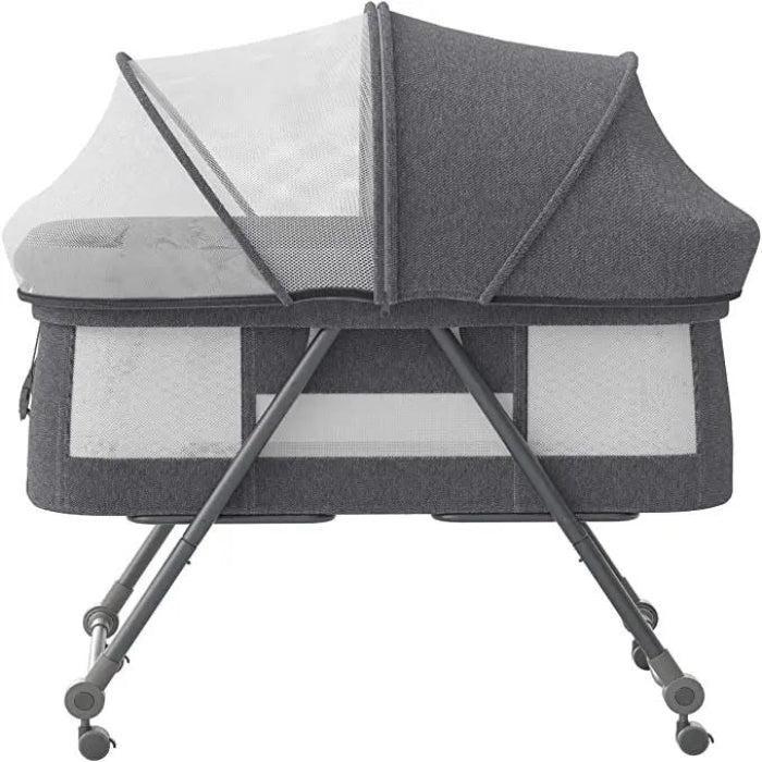 lit parapluie bebe gris fonce