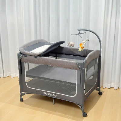 lit parapluie bebe gris