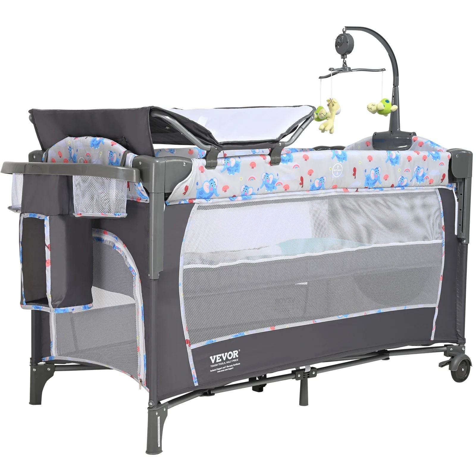 lit parapluie pour bebe avec table langer