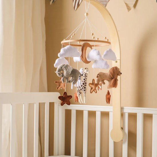 Mobile bebe animal