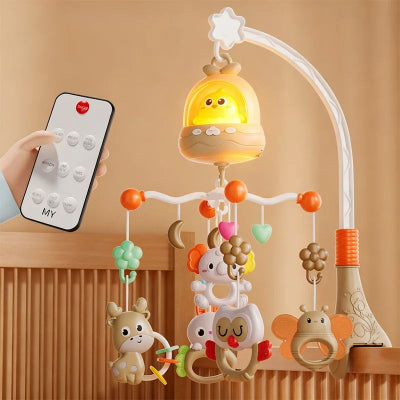 mobile pour bébé marron