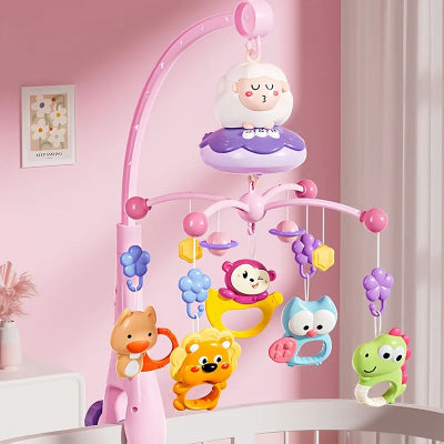 mobile pour bébé rose