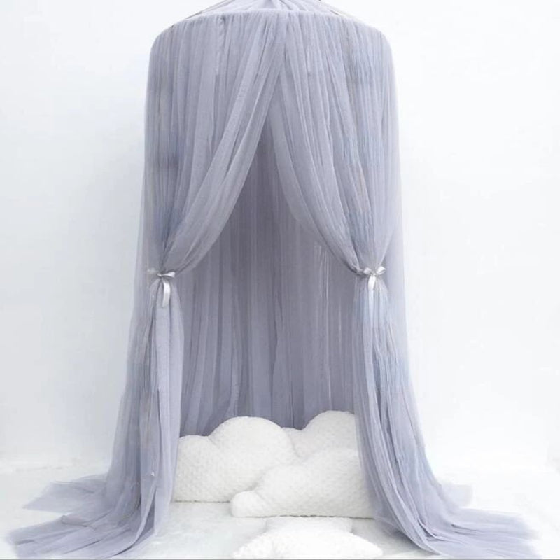moustiquaire bebe gris