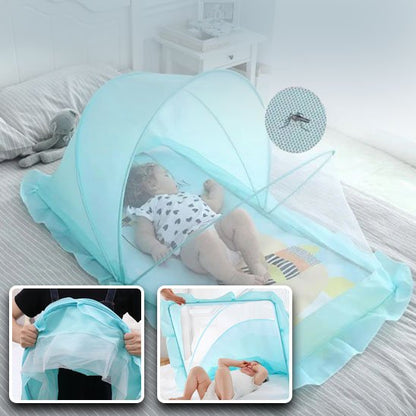 Moustiquaire lit bébé en demo