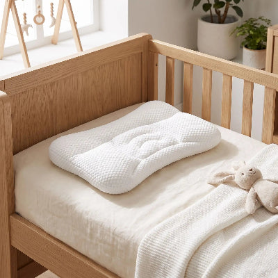 Oreiller pour bébé dans le lit
