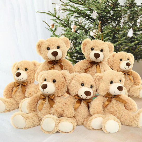 Ours peluche marrob clair