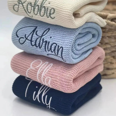 Plusieurs couverture personnalisée pour bébé