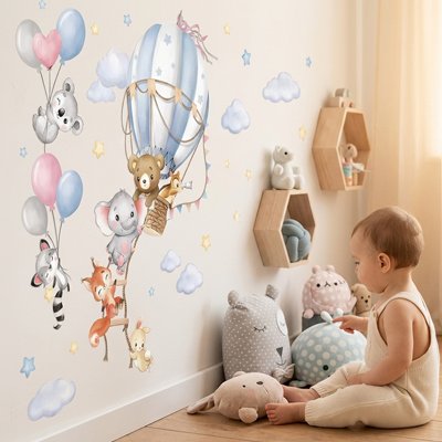 Stickers mural chambre sur le mur