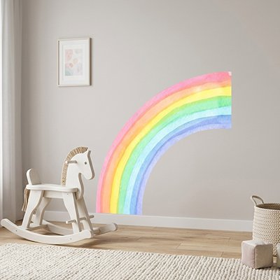 Stickers muraux enfant fixer au mur