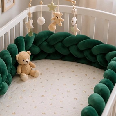 Tresse de lit verte